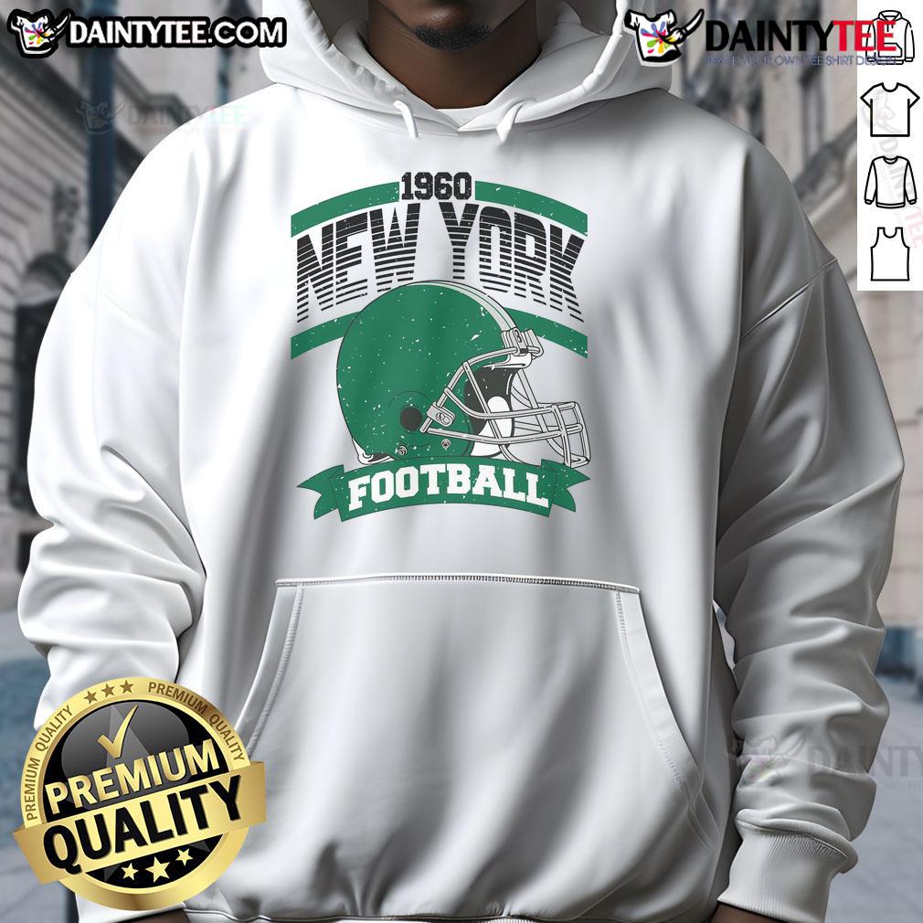 Awesome New York 1960 Football Team Supporter Hoodie Awesome New York 1960 football team supporter hoodie featuring vintage design and team colors for true fans.