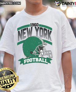 Awesome New York 1960 Football Team Supporter T-Shirt featuring vintage design and bold graphics for fans.