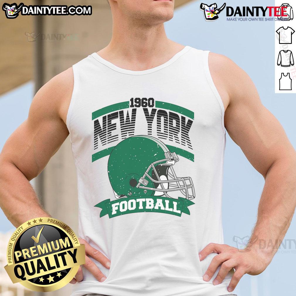 Awesome New York 1960 Football Team Supporter Tank Top Awesome New York 1960 Football Team Supporter Tank Top showcasing vintage design and team spirit for fans.