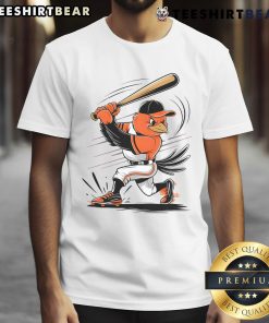 Awesome Orioles bird graphic on a stylish t-shirt for Orioles lovers, perfect for fans and nature enthusiasts.