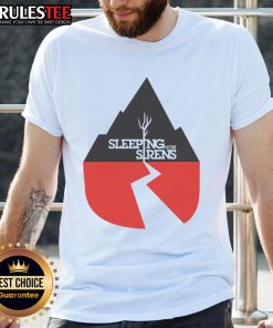 Awesome Sleeping With Sirens classic t-shirt featuring a unique design with ears to see and eyes to hear.