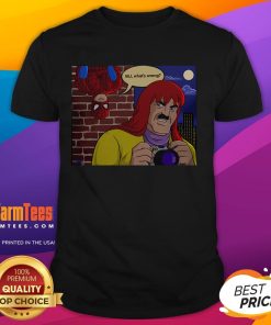 Alt Text: Awesome Spider Man MJ What's Wrong Jameson's Disguise T-Shirt featuring a colorful graphic design and comic style.