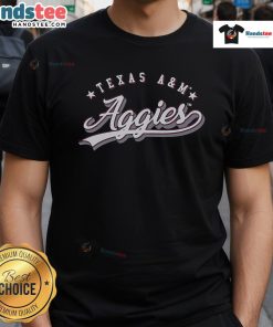 Awesome Texas A&M Aggies T-Shirt featuring the school logo and vibrant colors, perfect for fans and game day wear.