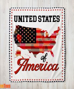 Awesome United States Of America Blanket Fleece Blanket