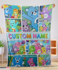 Care Bears Friends Blanket Fleece Customized Blanket