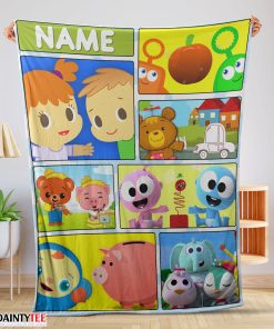 Cartoon Baby First TV Quilt Velveteen Cute Blanket Fleece Customized Blanket