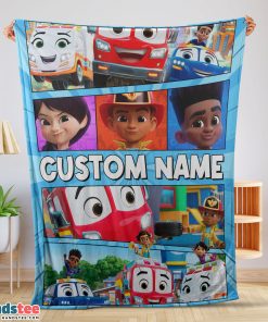 Cartoon Disney Firebuds Blanket Blanket Customize Blanket