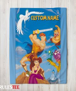 Cartoon Disney Hercules With Friends Blanket Fleece Customized Blanket