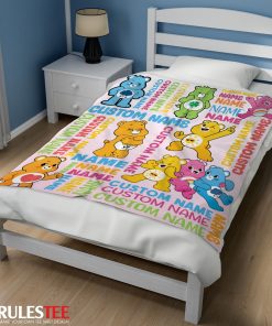 Cute Care Bears & Friends Blanket Fleece Customized Blanket
