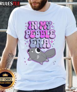 Cute In My Pebble Era World T-Shirt featuring vibrant colors and playful design, perfect for casual wear.