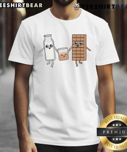 Alt Text: Cute Kawaii Chocolate Milk T-Shirt for chocolate milk lovers featuring adorable graphics and vibrant colors.