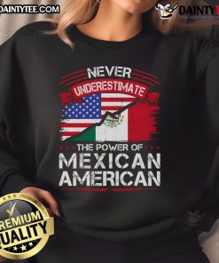 Cute Mexican American sweatshirt featuring vibrant Mexico flag design, celebrating Mexican roots and culture.