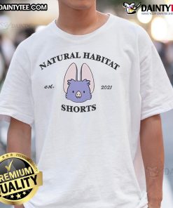Stylish Cute Natural Habitat Shorts Ets 2021 T-Shirt featuring vibrant graphics and comfortable fit for casual wear.