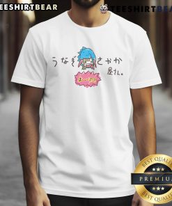 Alt Text: Cute Unagi Kabuki Sayakayasan T-Shirt featuring colorful design and playful graphics, perfect for anime fans.