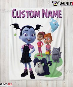 Cute Vampirina & Friends Blanket Fleece Customized Blanket
