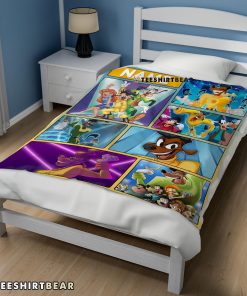 Disney A Goofy Movie Max Goof & Powerline Blanket Fleece Customized Blanket