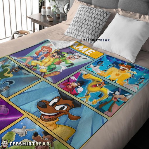 Disney A Goofy Movie Max Goof & Powerline Blanket Fleece Customized Blanket