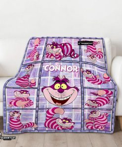 Disney Alice In Wonderland Cheshire Cat Blanket Fleece Customized Blanket