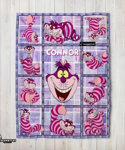 Disney Alice In Wonderland Cheshire Cat Blanket Fleece Customized Blanket