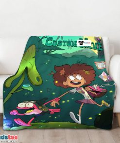 Disney Amphibia Adventure Blanket Fleece Customized Blanket