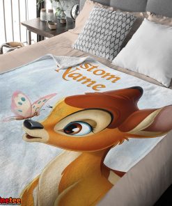 Disney Bambi And Thumper Blanket Fleece Customized Blanket