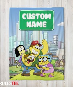 Disney Big City Greens Family Cartoon Blanket Fleece Customized Blanket