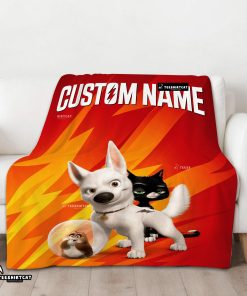 Disney Bolt And Friends Blanket Fleece Customized Blanket
