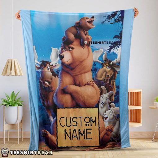 Disney Brother Bear Poster Blanket Fleece Customized Blanket