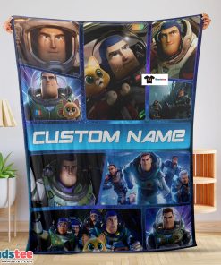 Disney Buzz Lightyear Collage Fleece Customized Blanket