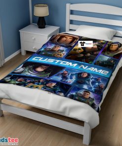 Disney Buzz Lightyear Collage Fleece Customized Blanket