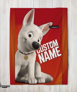 Disney Cartoon Bolt Blanket Fleece Customized Blanket