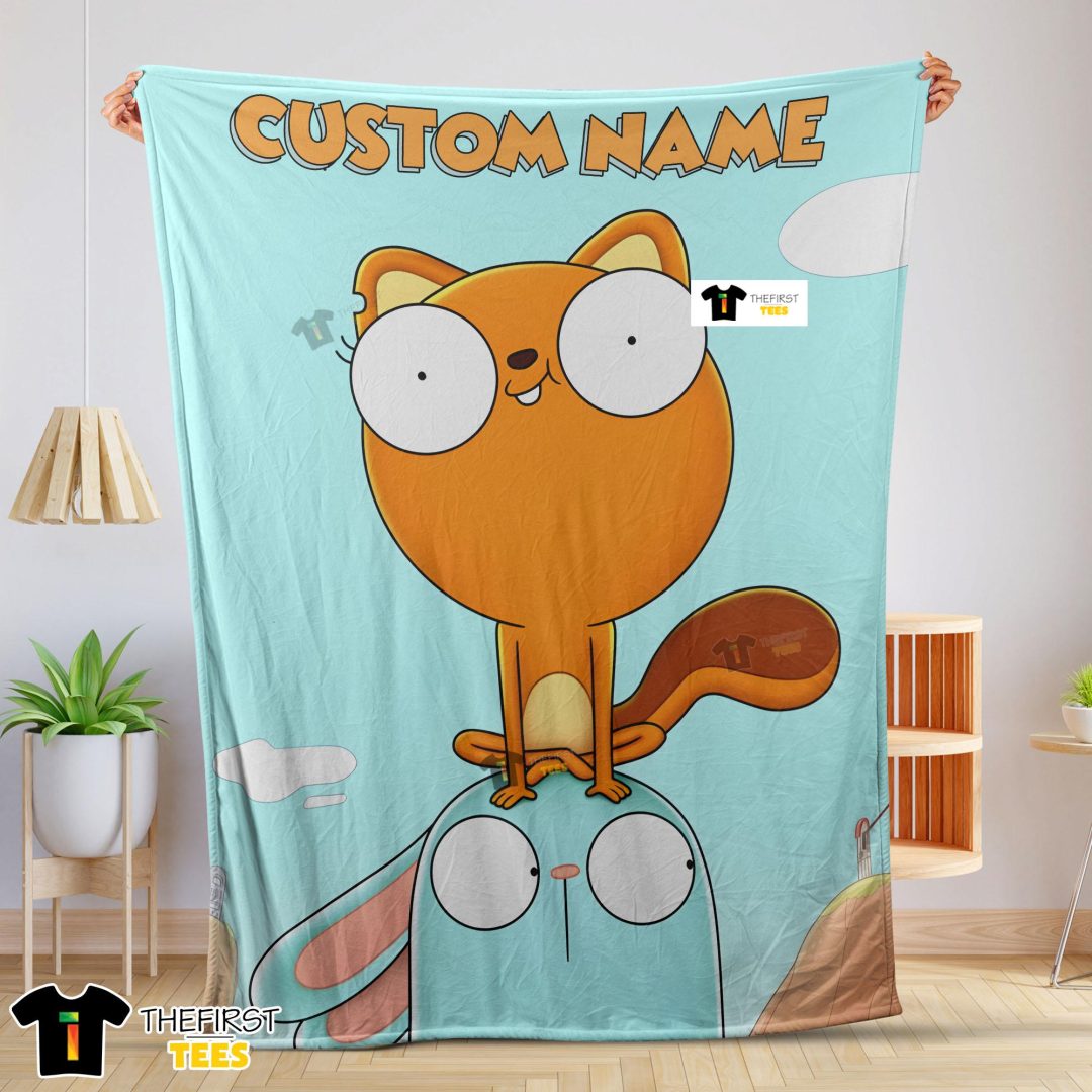Disney Cartoon Kiff Blanket Fleece Customized Blanket