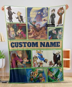 Disney Cartoon Personalized Great Mouse Detective Blanket Fleece Customized Blanket