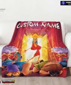 Disney Cartoon The Emperor's New Groove Blanket Fleece Customized Blanket