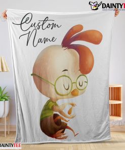 Disney Chicken Little Meditative Pose Blanket Fleece Customized Blanket
