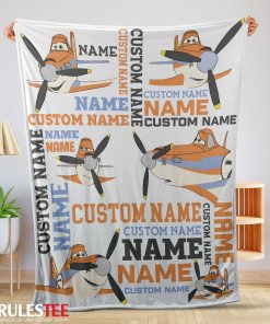 Disney Dusty Crophopper Blanket Fleece Customized Blanket