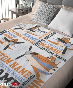 Disney Dusty Crophopper Blanket Fleece Customized Blanket