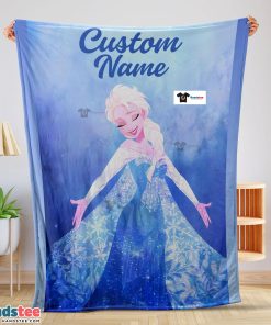Disney Frozen Magic Elsa Blanket Fleece Customized Blanket