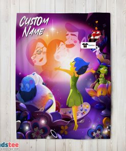 Disney Inside Out Family Unite Blanket Fleece Customized Blanket