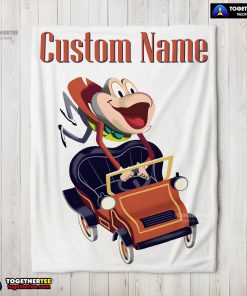 Disney Mr Toad Vintage Cartoon Blanket Fleece Customized Blanket