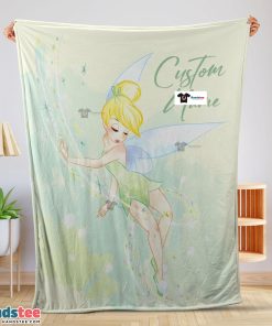 Disney Peter Pan Tinker Bell Blanket Fleece Customized Blanket