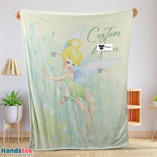 Disney Peter Pan Tinker Bell Blanket Fleece Customized Blanket