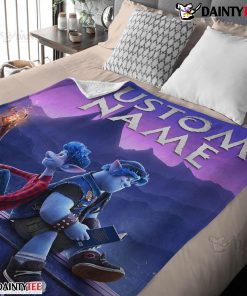 Disney Pixar Onward Poster Blanket Fleece Customized Blanket
