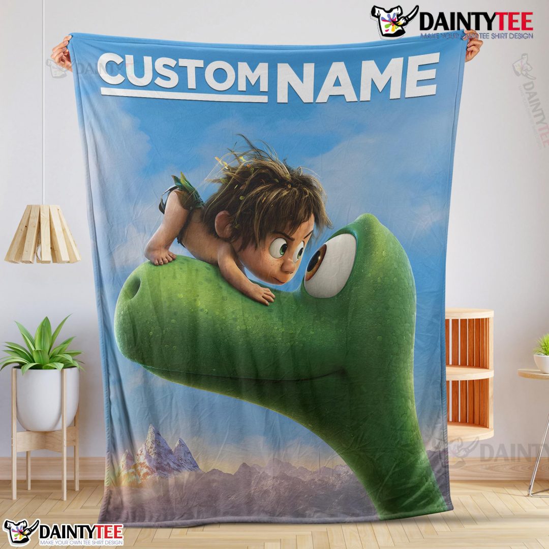 Disney Pixar The Good Dinosaur Poster Blanket Fleece Customized Blanket Disney Pixar The Good Dinosaur Poster Blanket Fleece Customized Blanket