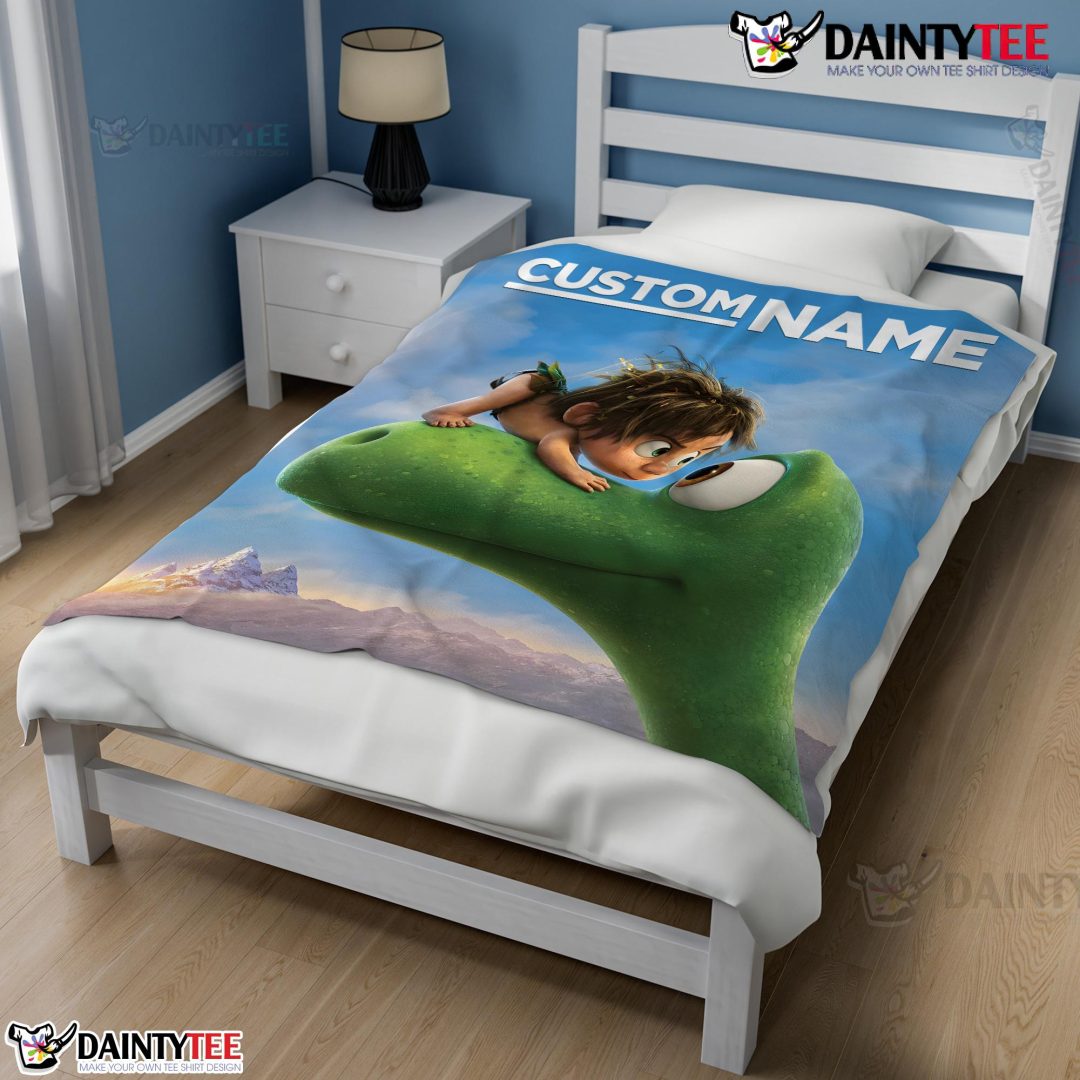 Disney Pixar The Good Dinosaur Poster Blanket Fleece Customized Blanket Disney Pixar The Good Dinosaur Poster Blanket Fleece Customized Blanket