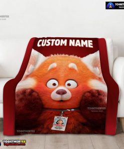 Disney Pixar Turning Red Blanket Fleece Customized Blanket