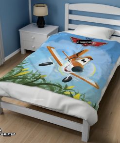 Disney Planes Movie Dusty Crophopper Blanket Fleece Customized Blanket-