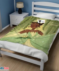 Disney Princess Tiana Blanket Fleece Customized Blanket