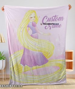 Disney Rapunzel Blanket Fleece Customized Blanket