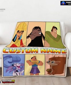 Disney The Emperor's New Groove Blanket Fleece Customized Blanket